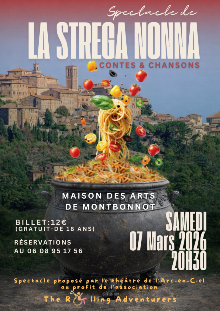 La Strega Nonna, soirée théâtre au profit de l'association