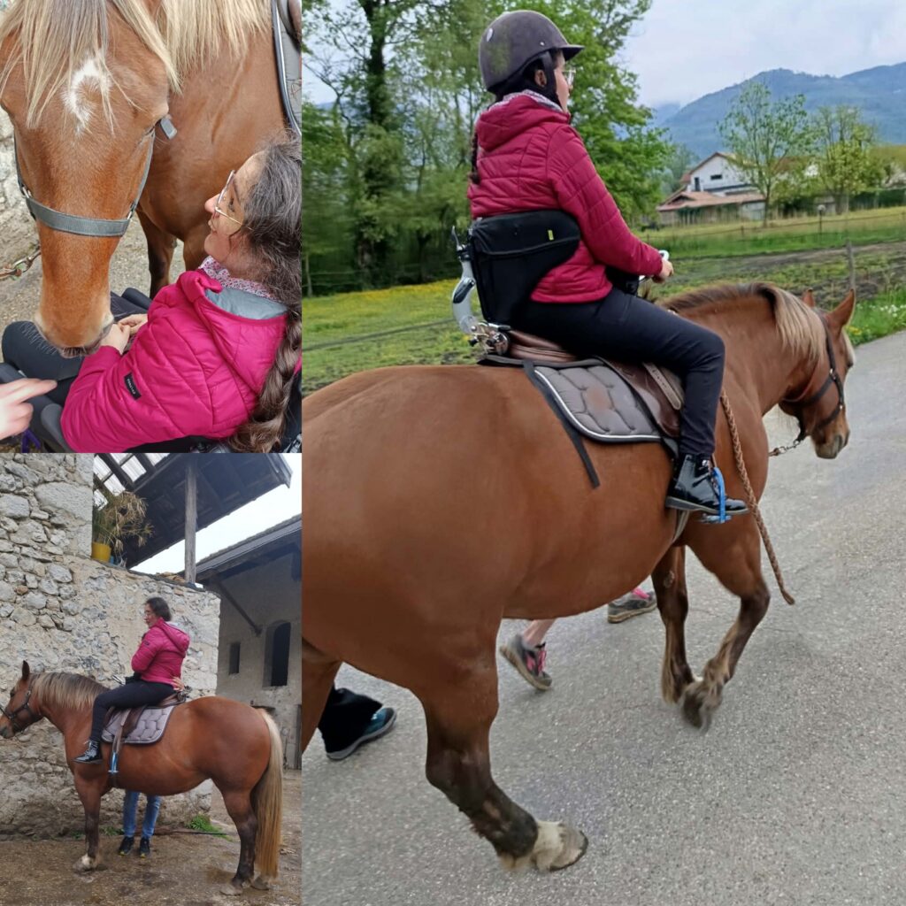 Équithérapie pour Lola